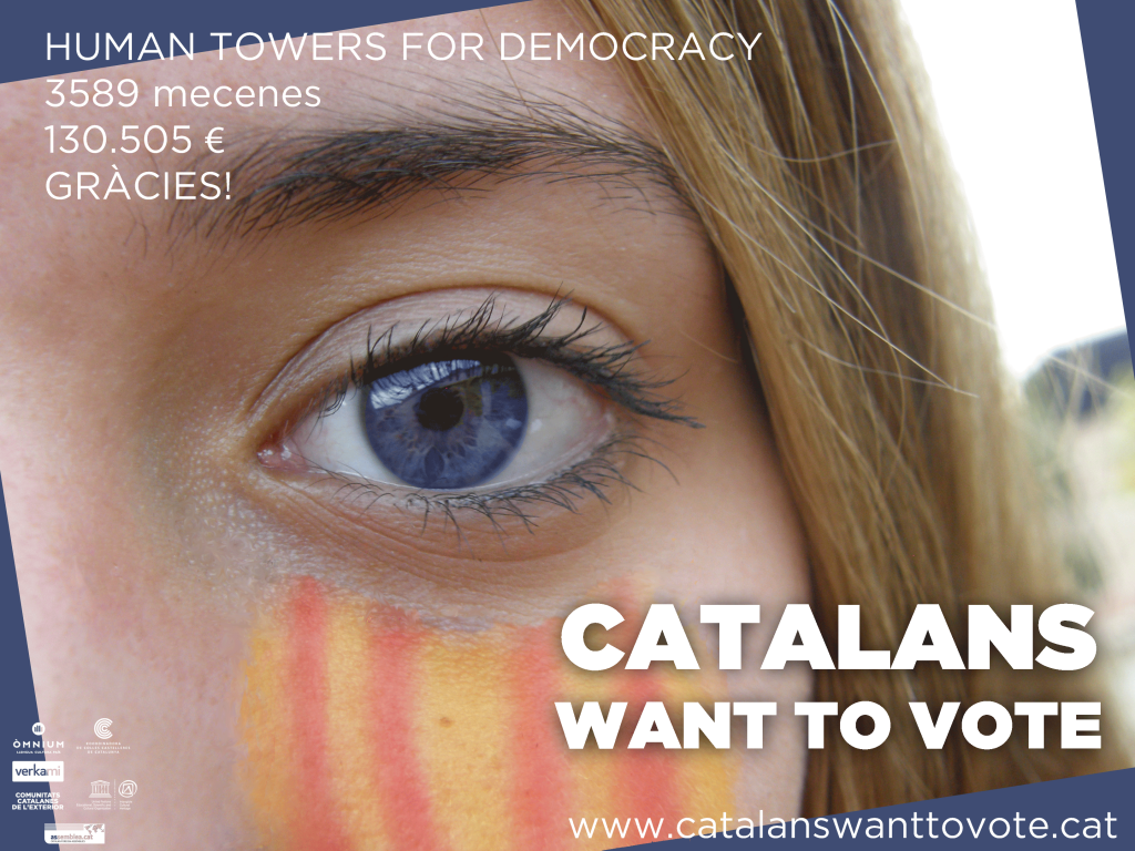 Imatge 10/05/2014 finalització període Verkami #CatalansWantToVote